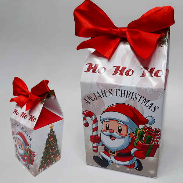 Product: Christmas goodies mini-hamper Milk Box for family or Little ones