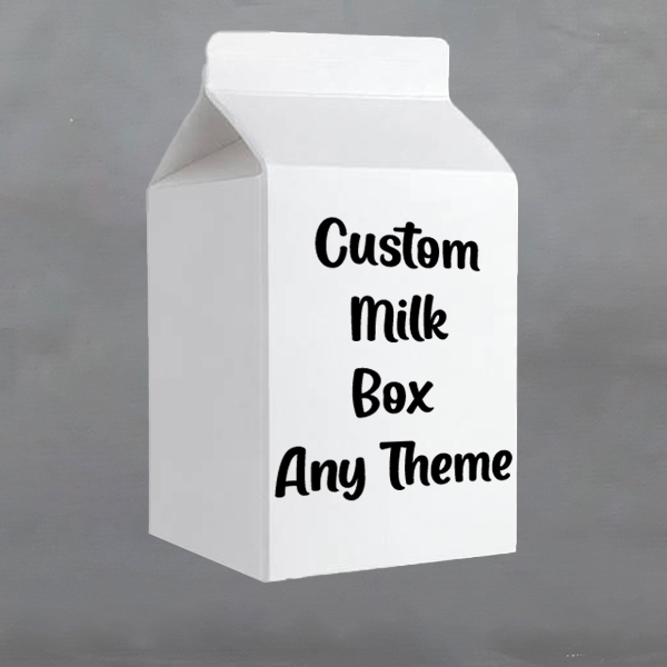 Product: Custom Personalised Birthday Milk Box