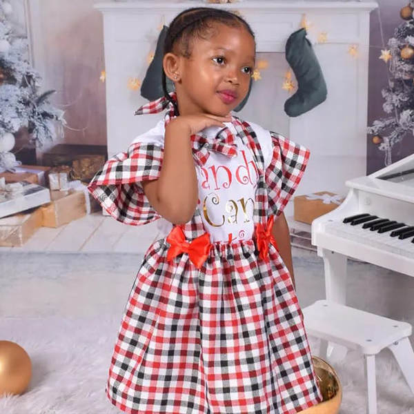 Product: Scotch Red Dress for Girls