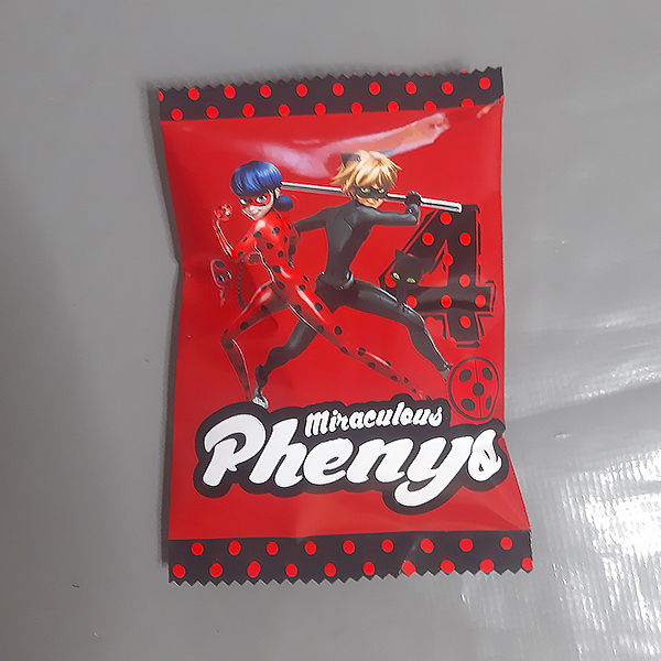 Product: Ladybug happy birthday personalised party pack chip bag