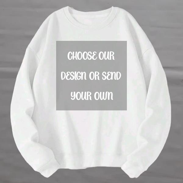 Product: Adults personalised sweaters or sweatshirt