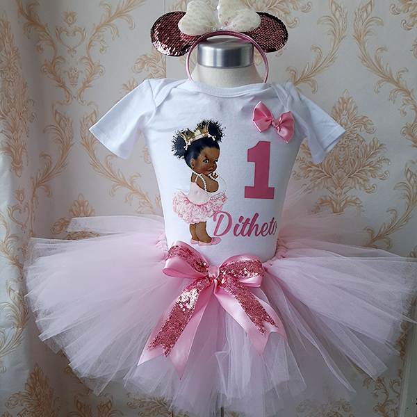 Product: Pink Princess Ruffle Pants tutu set with personalised t-shirt