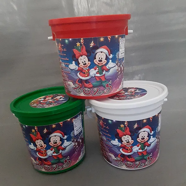 Christmas Gift Bucket 2025 | Festive Treat Container for Everyone