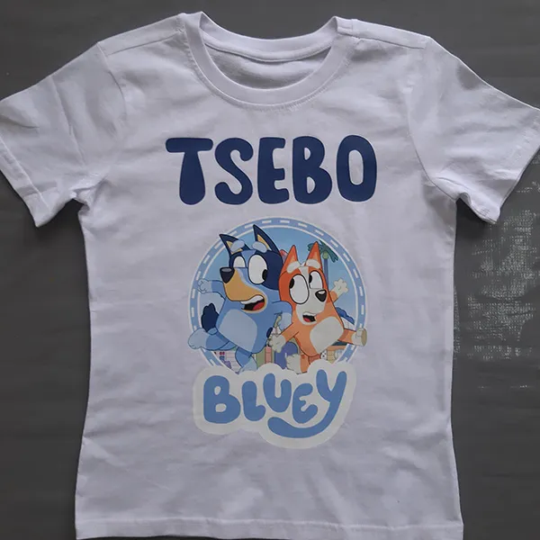 Bluey personalised tshirt