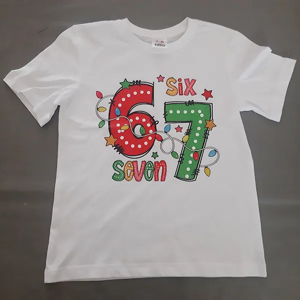 Christmas Six Seven custom tshirt 